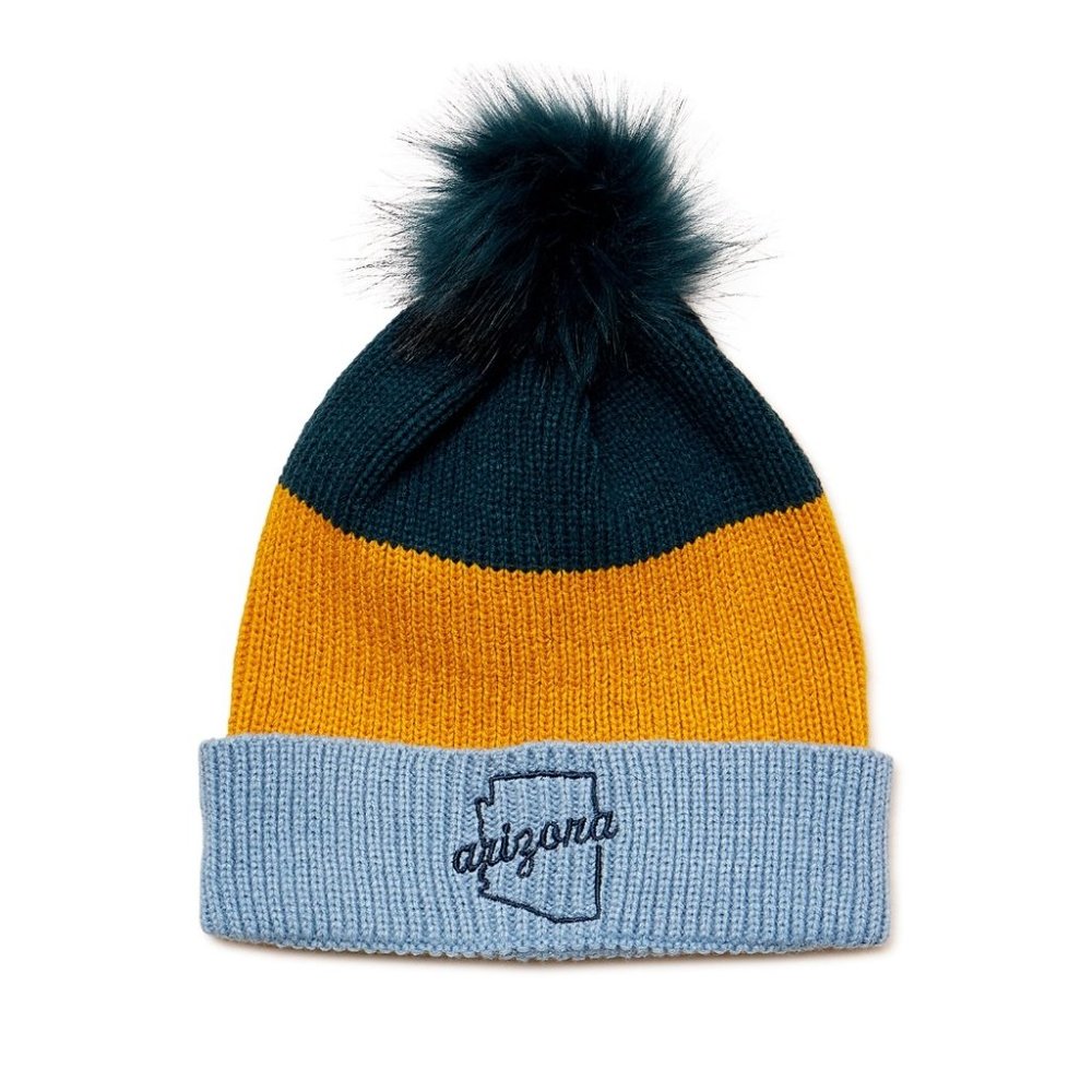 NWT Home Free Women's State Colorblocked Beanie Hat